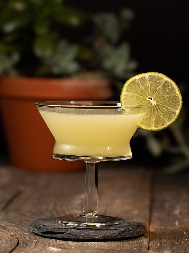 Spicy Verde Gin Gimlet