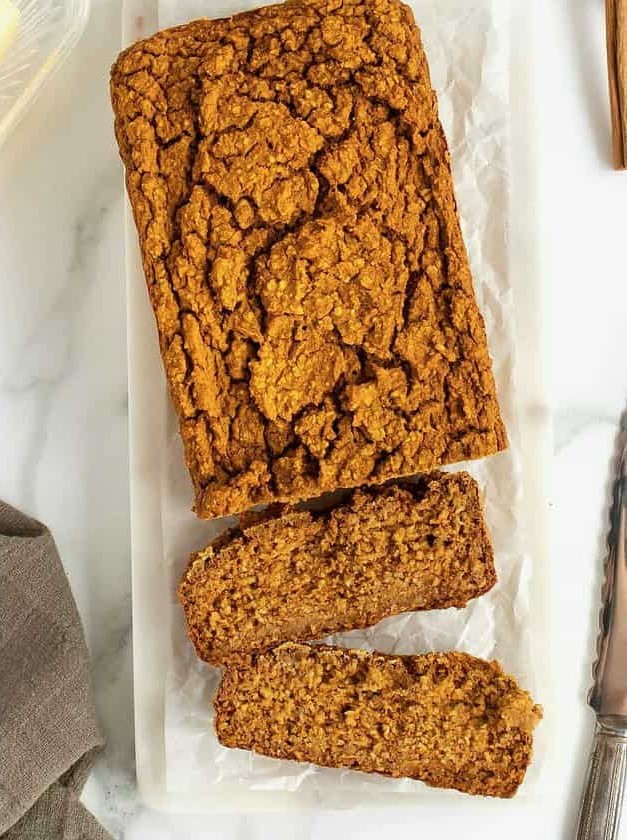 Healthy Flourless Pumpkin Bread