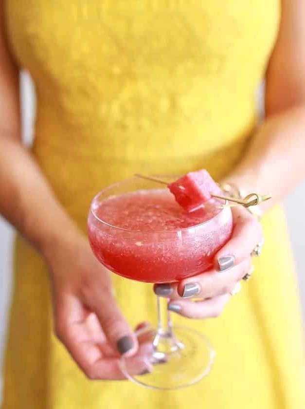 Watermelon Rosé Slushy