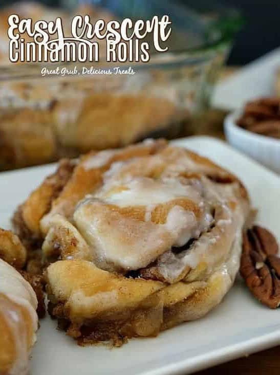 Easy Crescent Cinnamon Rolls