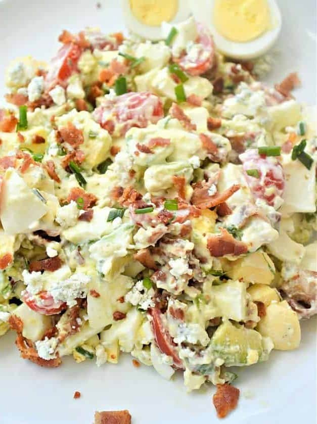 Keto Cobb Egg Salad