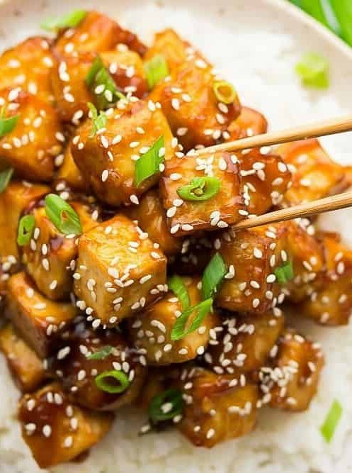 Crispy Sesame Tofu