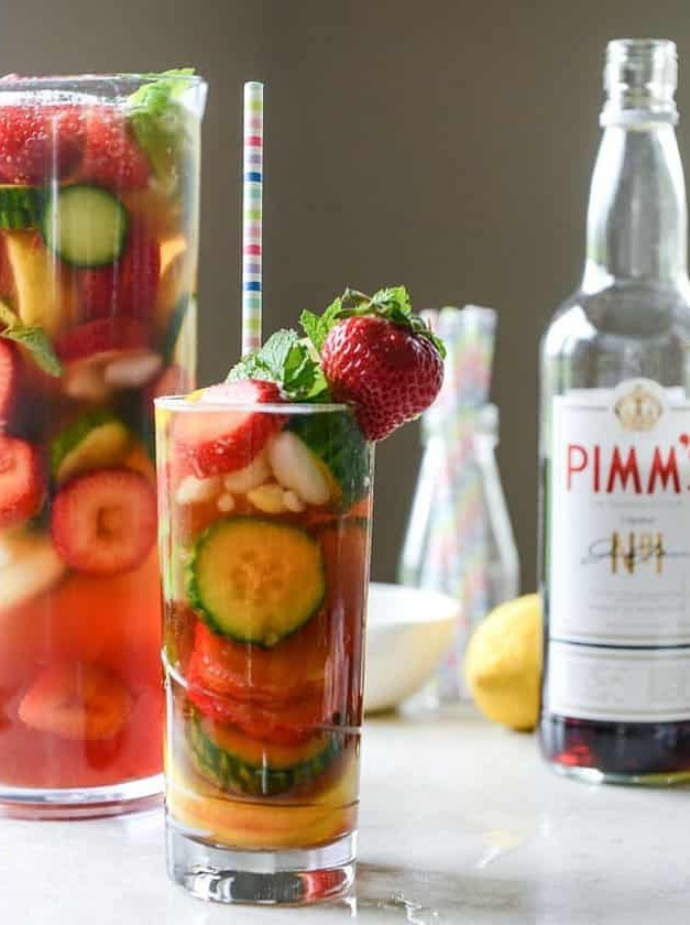 Strawberry Pimm