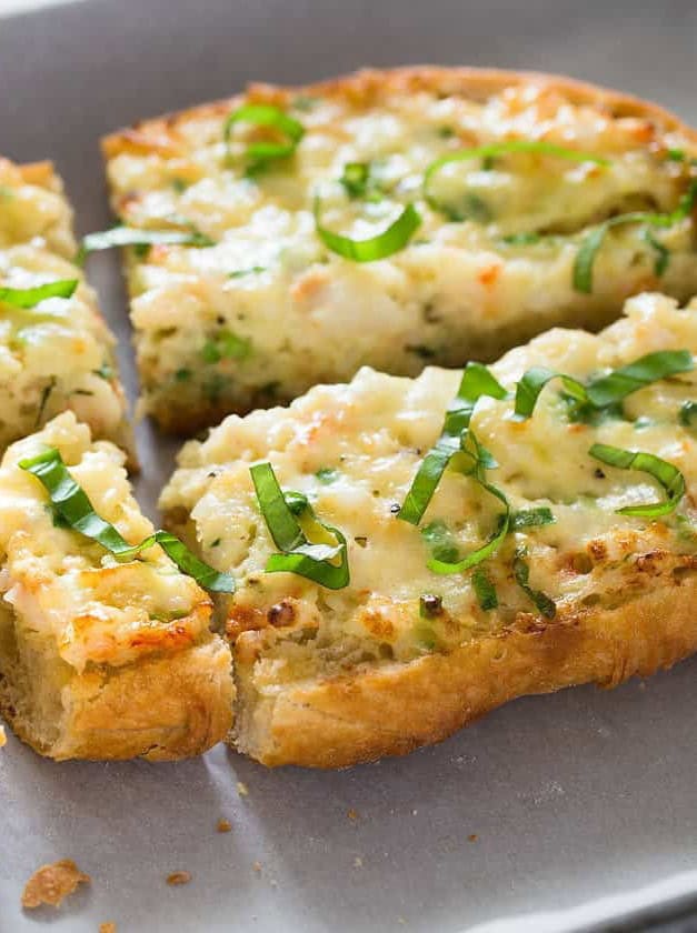 Easy Baked Shrimp Toast