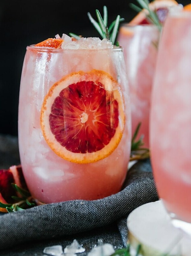 Blood Orange Mezcal Mule