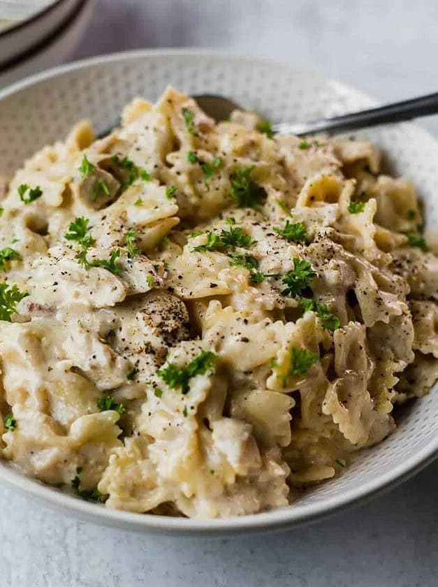 Instant Pot Chicken Alfredo