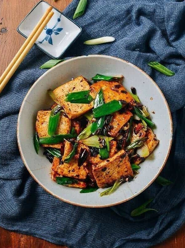 Tofu with Black Bean Sauce