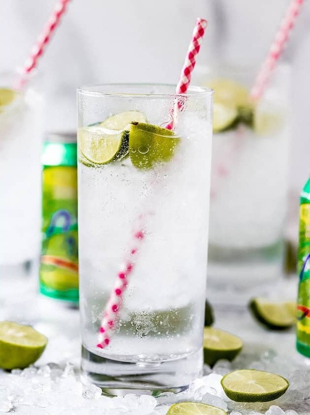 Key Lime La Croix Cocktail