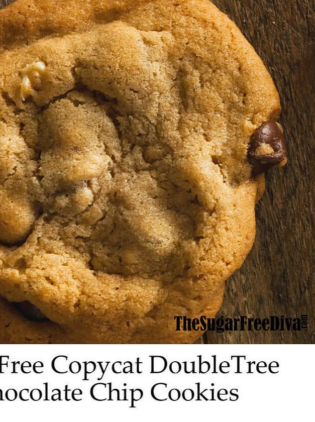 Sugar Free Copycat Doubletree Chocolate Chip Cookie