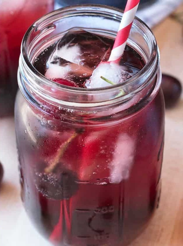 Tart Cherry Fizz