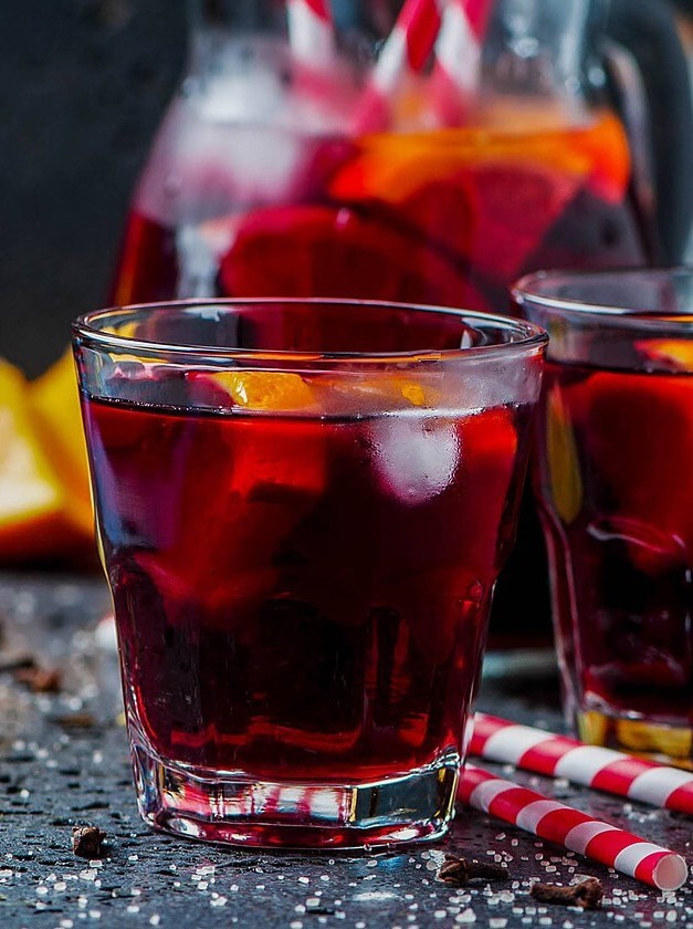 Red Wine Sangria With Sprite