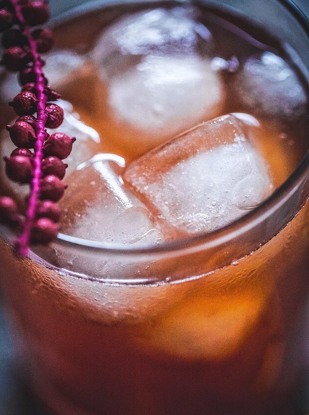 Cranberry Vanilla Old Fashioned