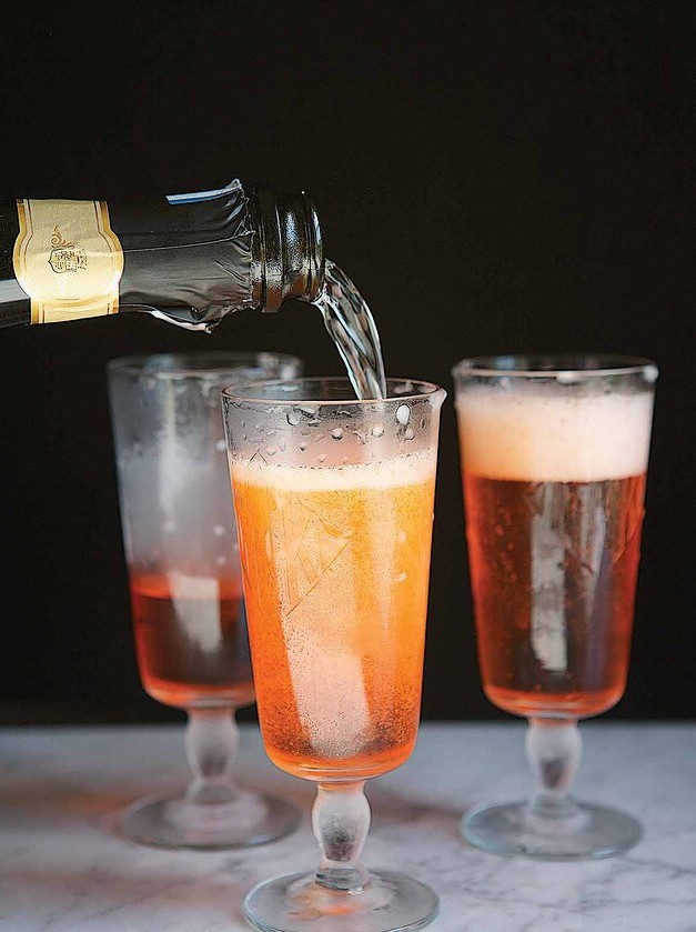 Prosecco and Aperol Cocktail