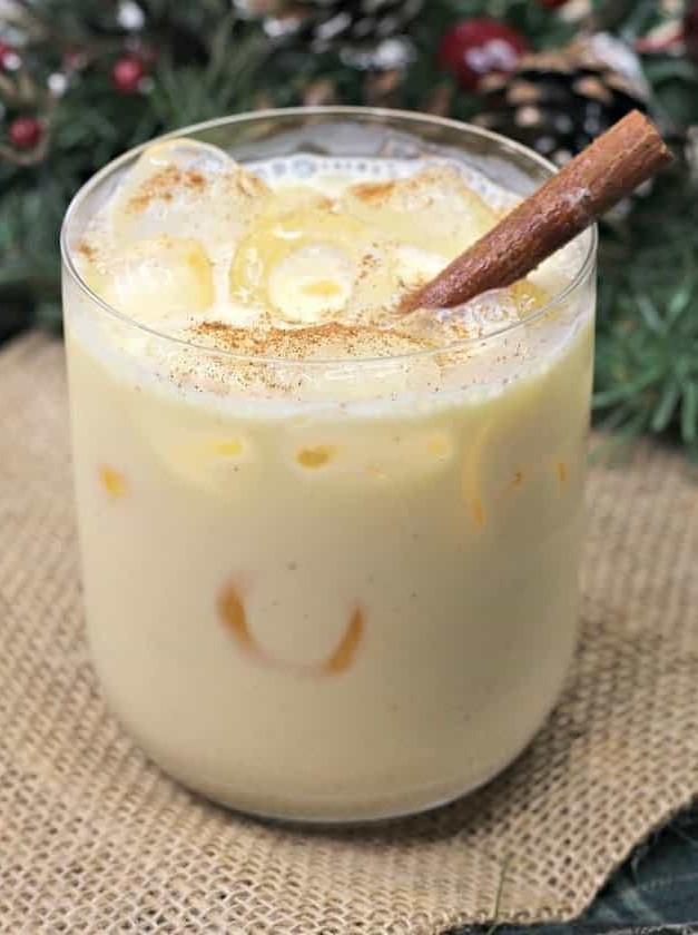 Amaretto Eggnog Cocktail