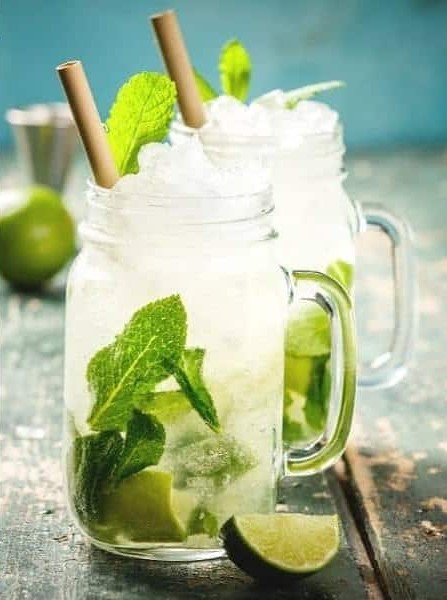 Skinny Vodka Mojito