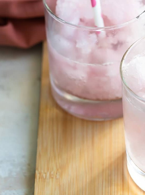 Pink Lemonade Vodka Slush