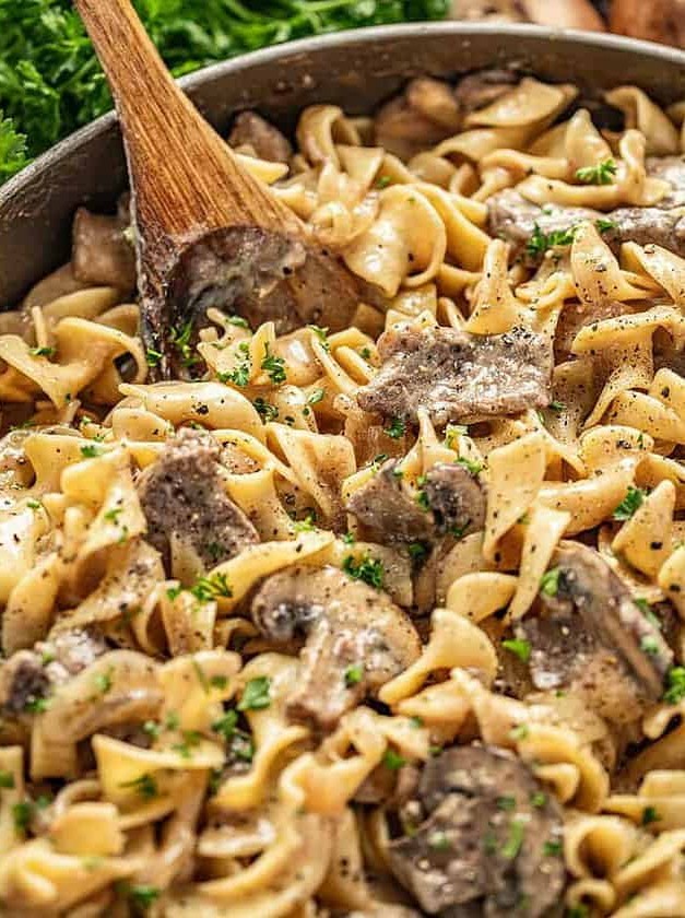 Old Fashioned Beef Stroganoff