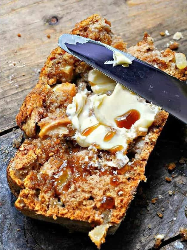 Vegan Apple Pie Bread