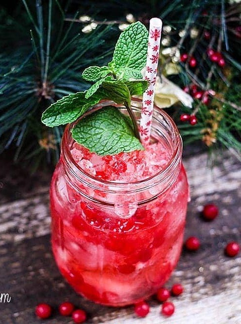 Fiery Peppermint Cocktail