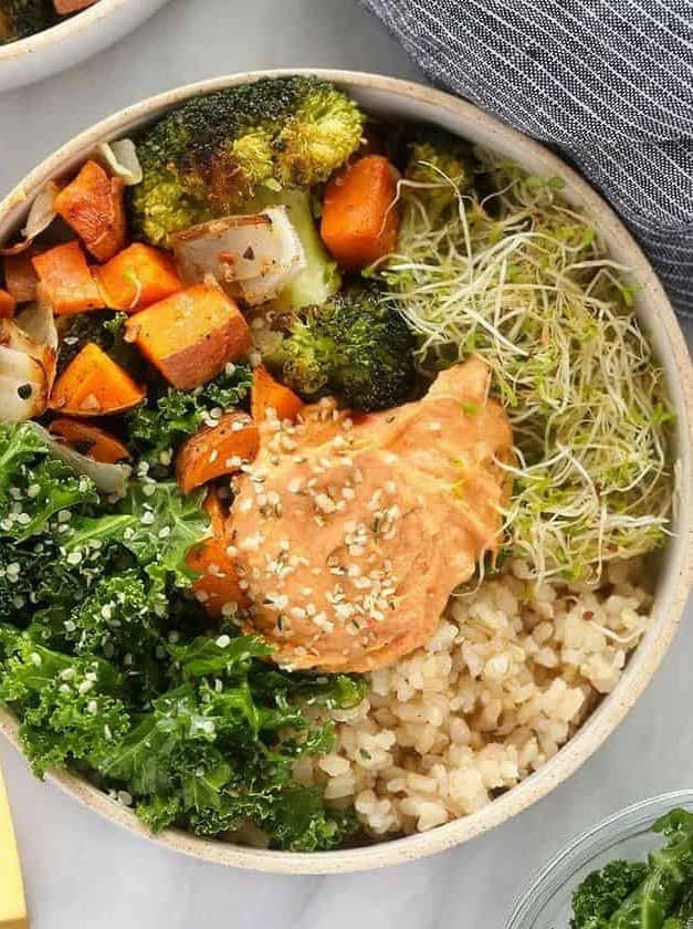 Vegetarian Brown Rice Bowl