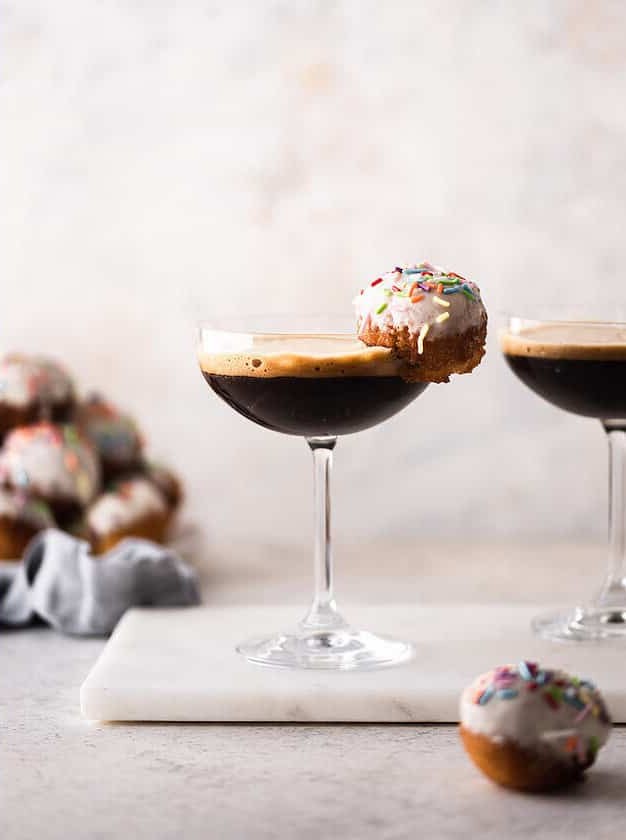 Coffee and Donuts Martini