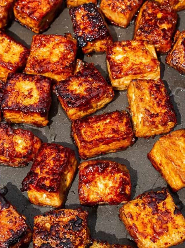 Pan-Fried Crispy Tofu