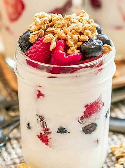 Fruit and Yogurt Parfait