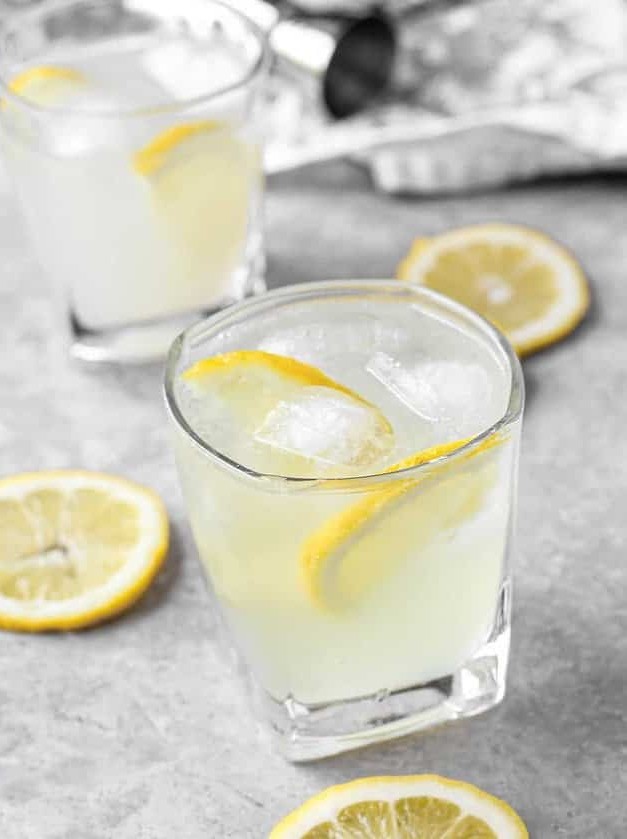 Limoncello and Vodka Cocktail