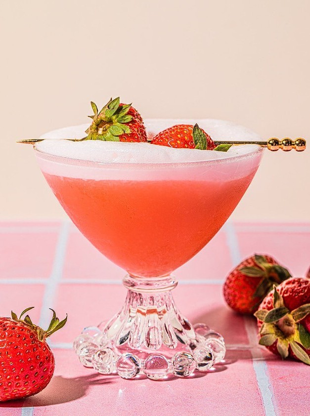 Strawberry Tequila Sour