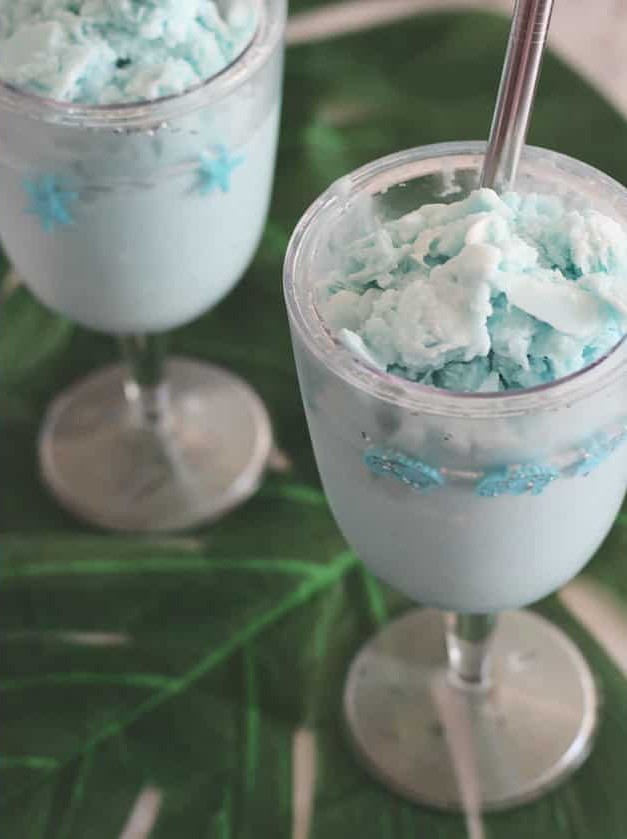 Sugar Free Blue Mermaid Vodka Granita