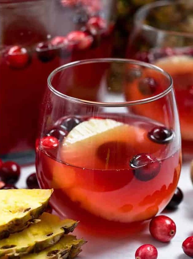 Cranberry Champagne Punch