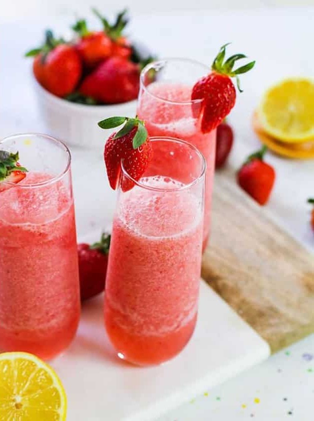 Strawberry Wine Slushie