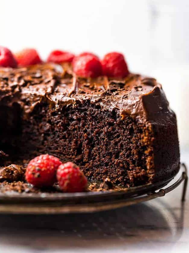 Easy Single Layer Chocolate Cake