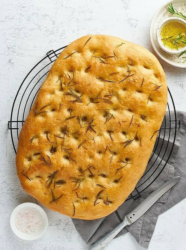 Buckwheat Focaccia Bread