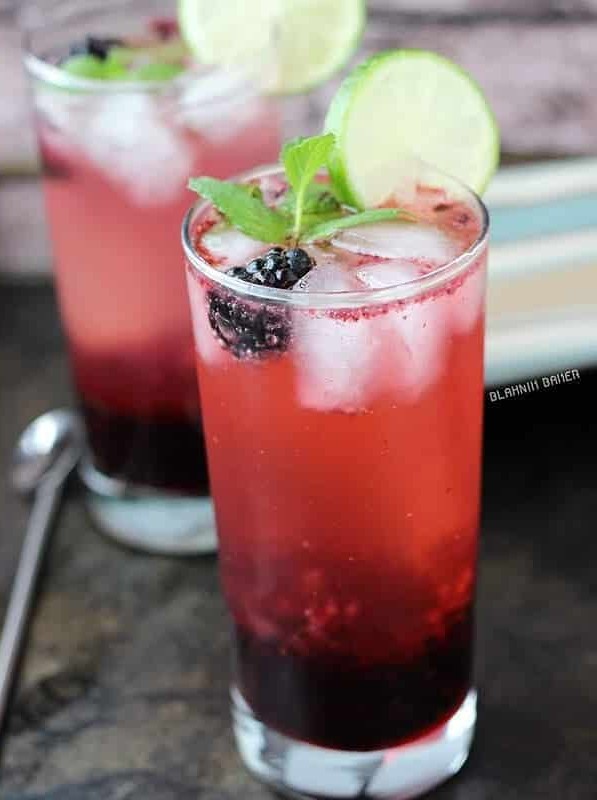 Blackberry Lime Mojito