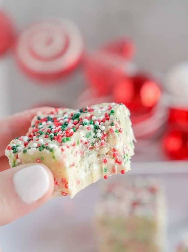 Christmas Cookie Fudge