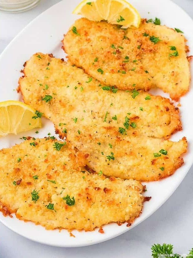 Baked Flounder