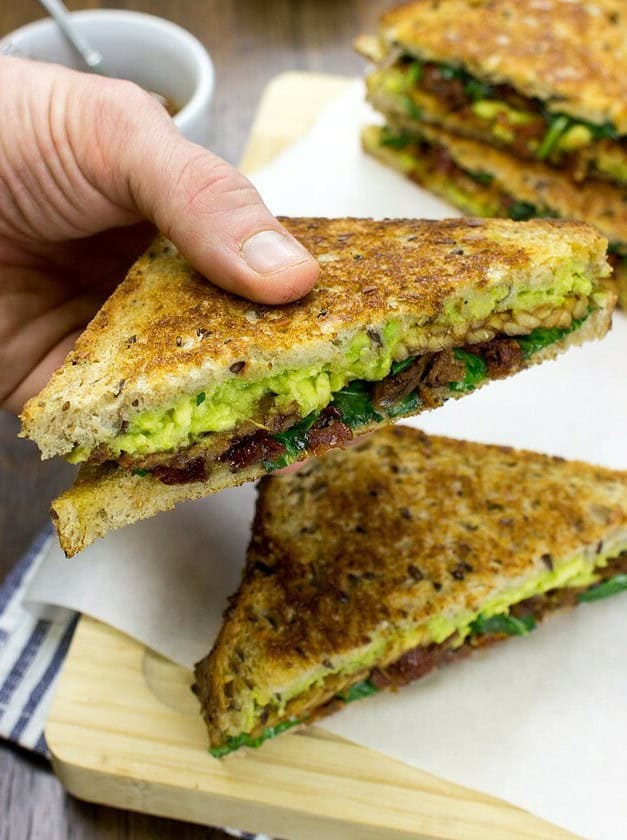 Vegan Tempeh Sandwich