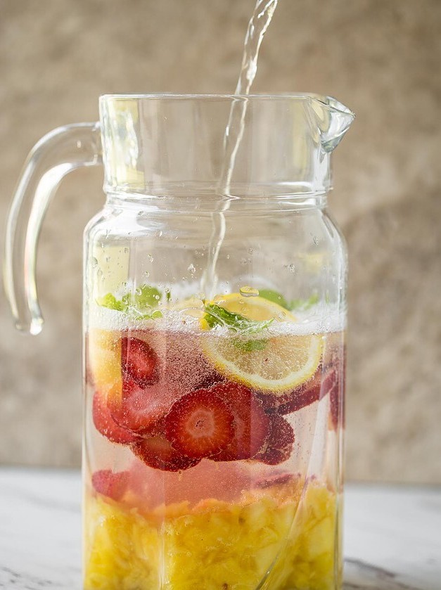 Pineapple Strawberry Sangria