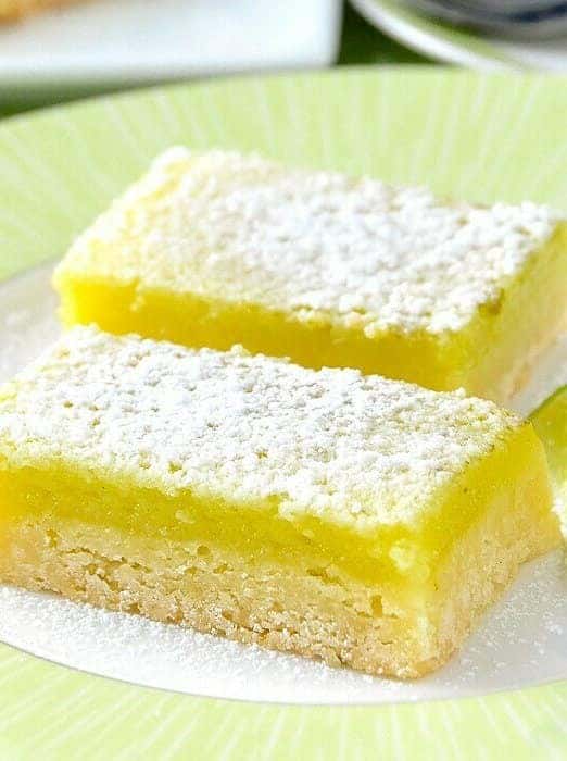 Super Easy Lime Bars