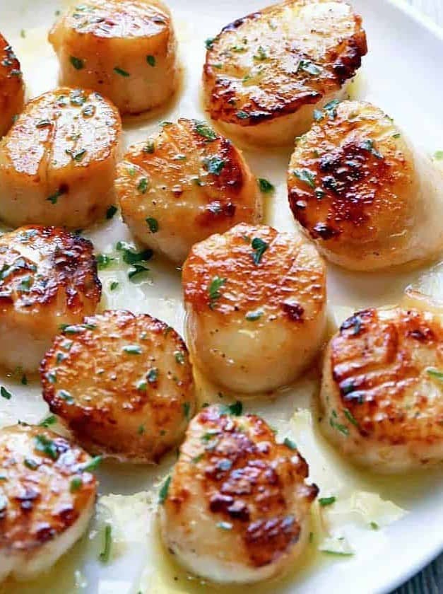 Perfect Seared Scallops