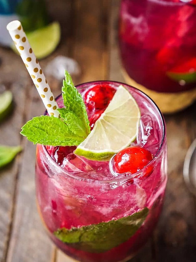 Cranberry Mojito Punch