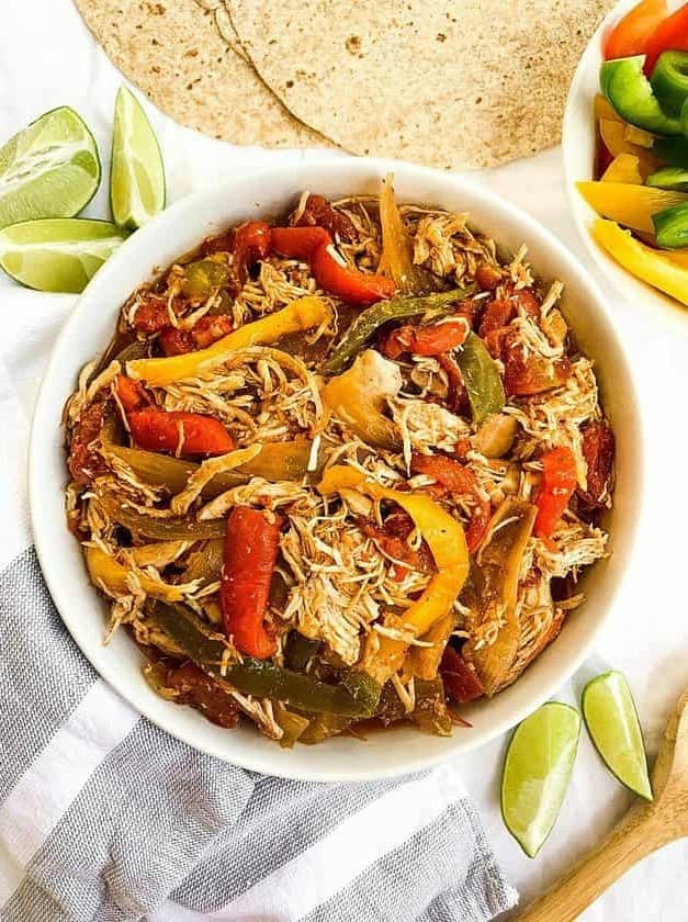 Crockpot Chicken Fajitas