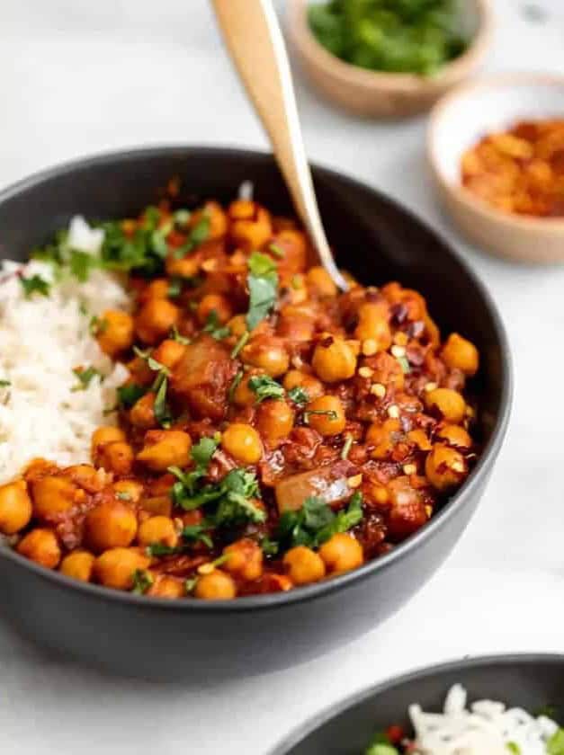 Easy Vegan Chana Masala