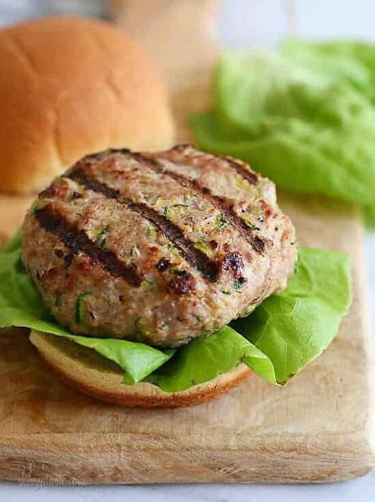 Turkey Burgers with Zucchini