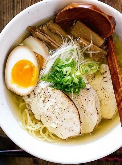 Shio Ramen with Chicken Chashu