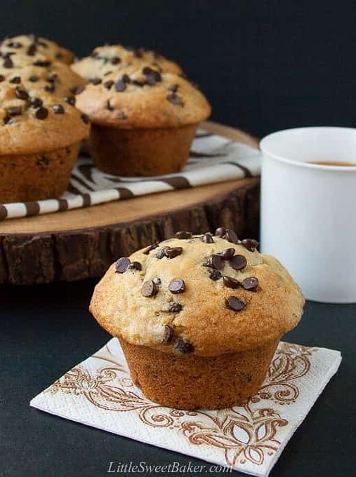 Bakery Style Chocolate Chip Muffins