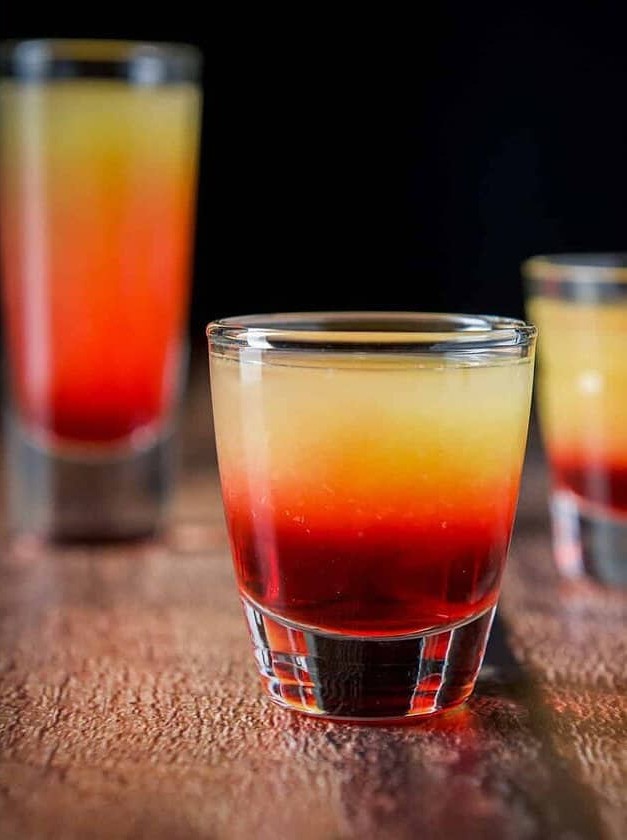 Tequila Sunrise Shot