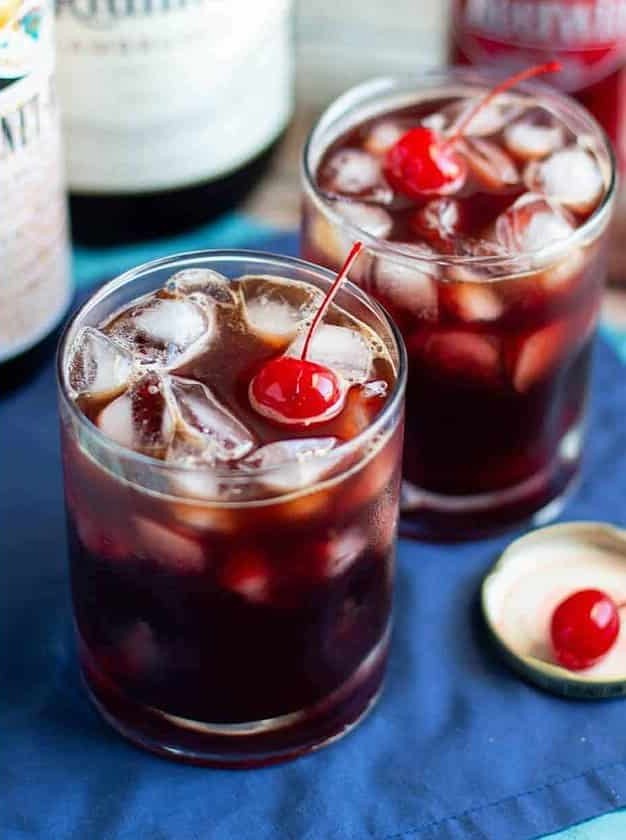 Spiced Cherry Spritz