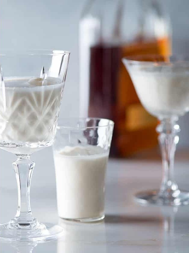 Bourbon Milk Punch